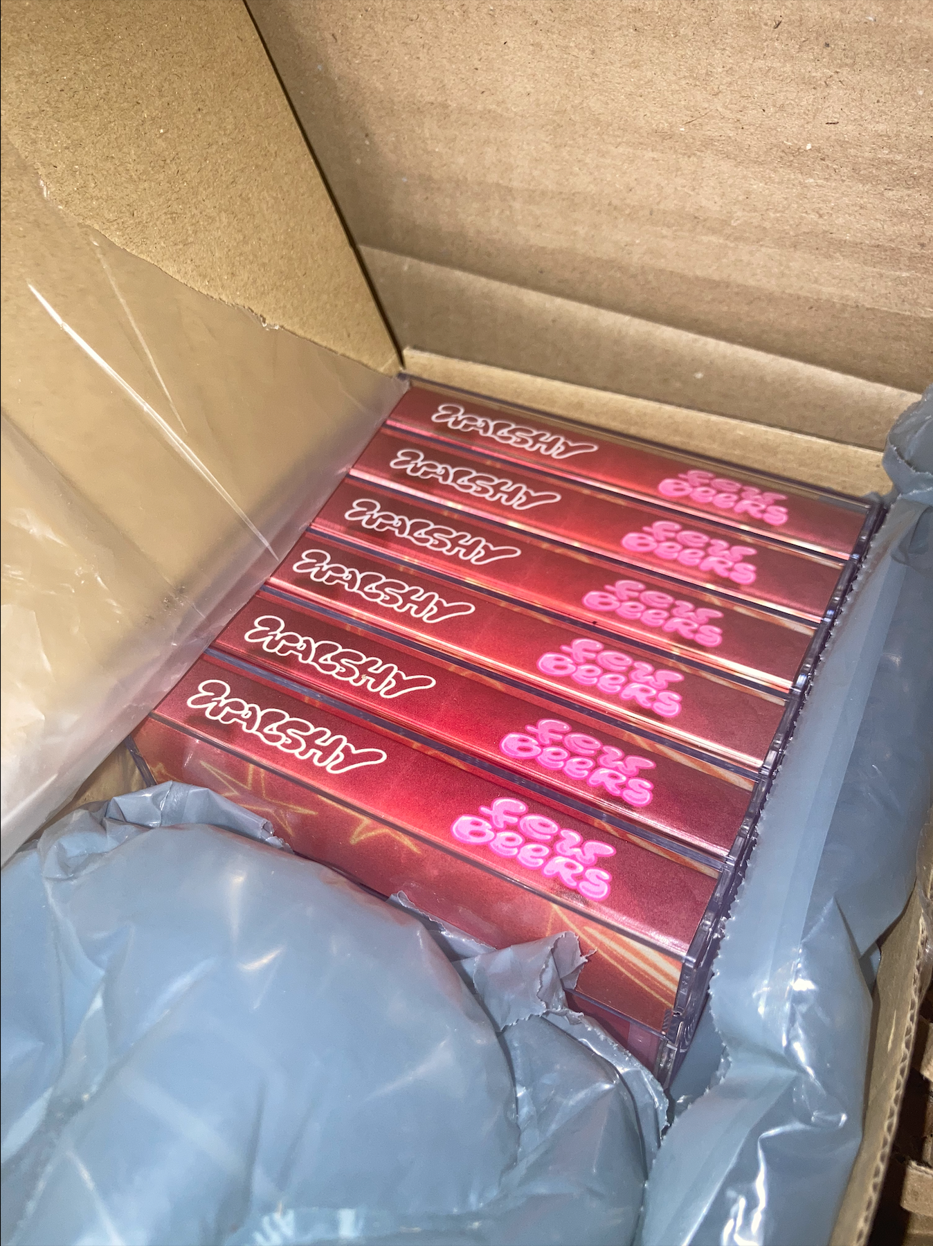 Limited edition cassette tape